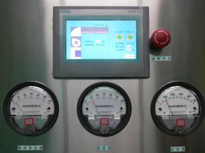 Laminar Flow Cleanroom Booth Negative Pressure Paint