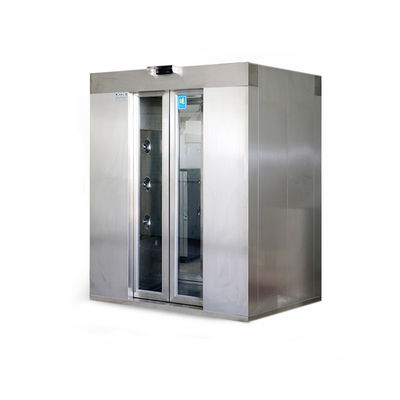 SS304 380V Cleanroom Air Shower System Automatic Sliding Doors