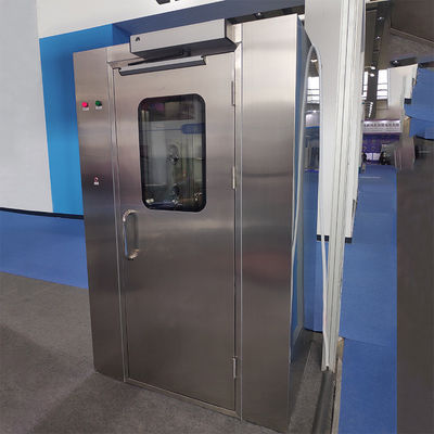 Auto Induction Swing Door 50HZ Air Shower Booth In Pharmaceutical Industry