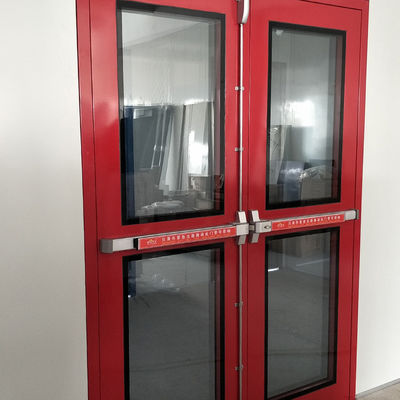 Emergency Escape Safety Double Thickness 42mm Cleanroom Door