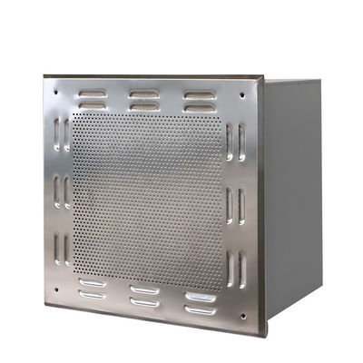 Stainless Steel Diffusing Plate Ceiling HEPA Housing Air Flow Supply