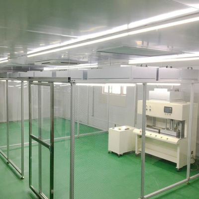 Aluminum Mobile FFU Softwall Cleanroom PVC Anti Static Curtain