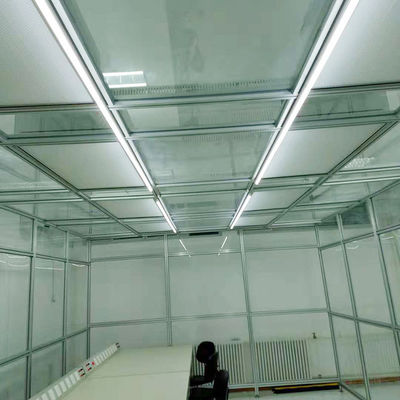 Aluminum Mobile FFU Softwall Cleanroom PVC Anti Static Curtain