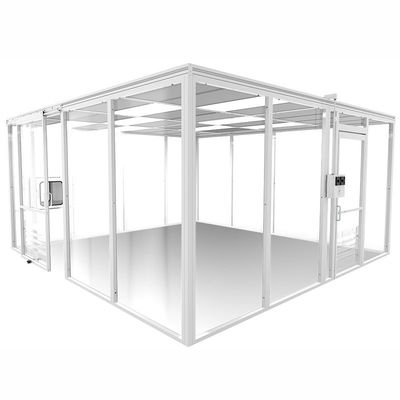 OR Spray Coated Steel Portable Class 100 Cleanroom Booth Laminar Flow