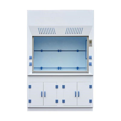 Clean Room Porcelain white PP board Laminar Fume Hood LED Display