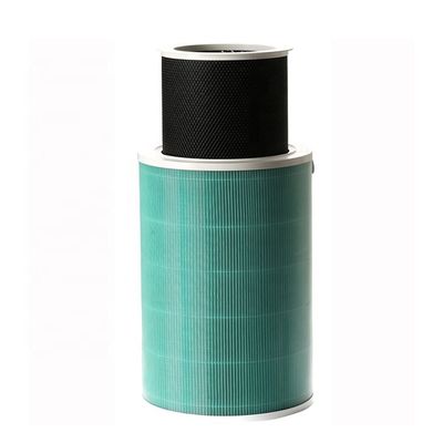 Plastic Frame HEPA Cylinder Dust Air Filter Removal Formaldehyde