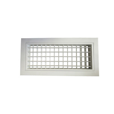 Double Deflection 0.8 1.0mm Aluminum Air Duct Grilles
