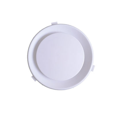 Round White ABS Plastic Diffuser Air Outlet For HVAC