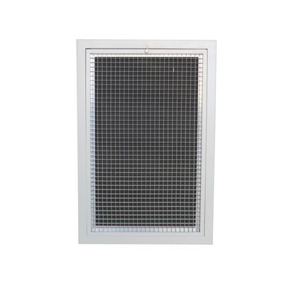 150x150 - 450x450mm Egg Crate Return Air Grilles With Filters
