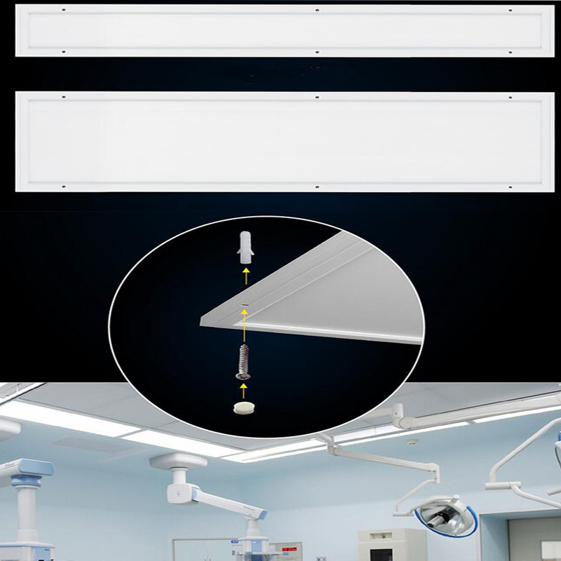72w 80w 60x120 LED Flat Panel Lamp Hospital Recessed For Clean Room