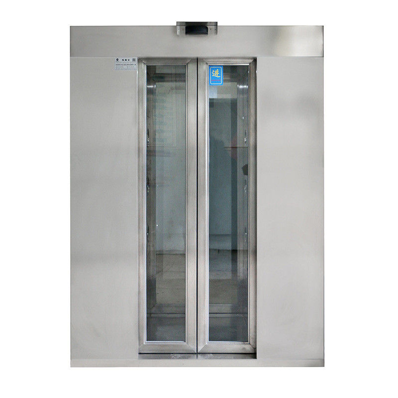 SS304 380V Cleanroom Air Shower System Automatic Sliding Doors