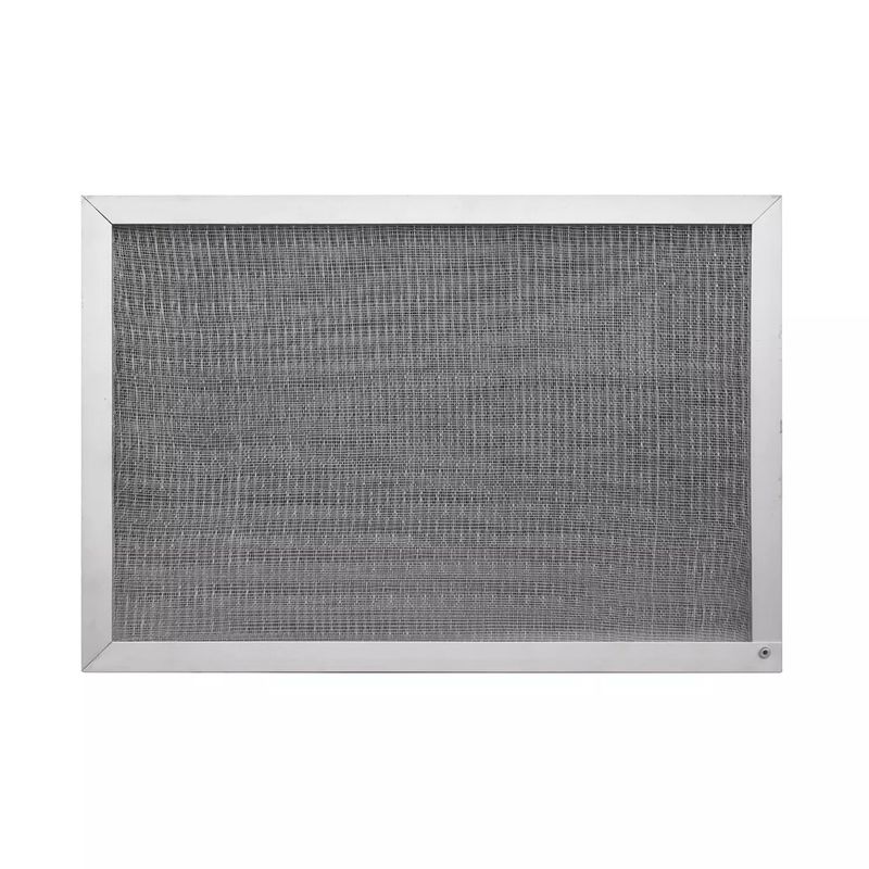 Washable Flat Nylon Mesh HVAC G3 Panel Air Filters Aluminum Frame