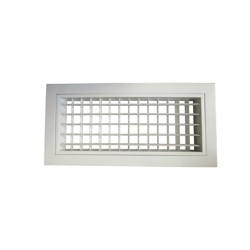 Double Deflection 0.8 1.0mm Aluminum Air Duct Grilles